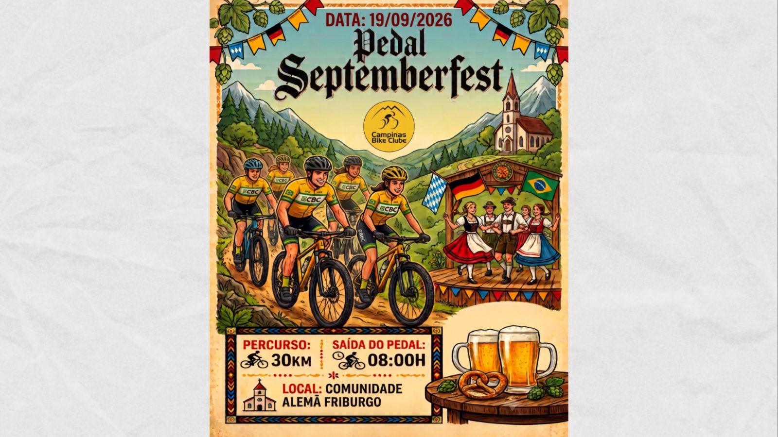 Pedal SeptemberFest Campinas Bike Clube